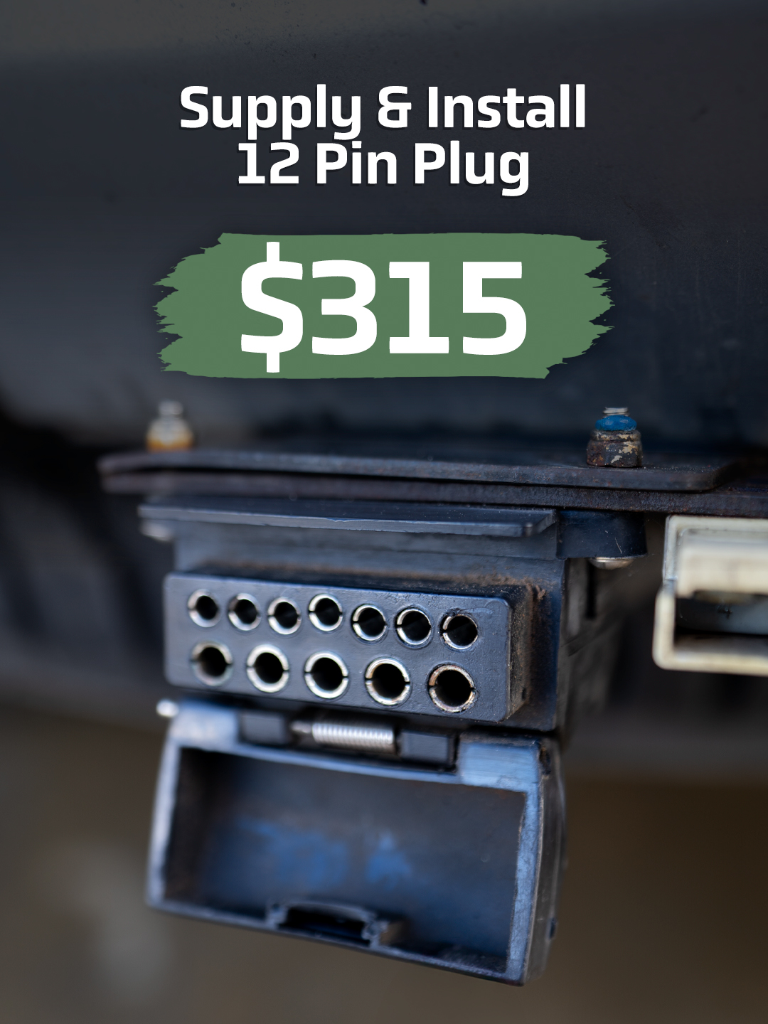 Supply & Install 12 Pin Plug